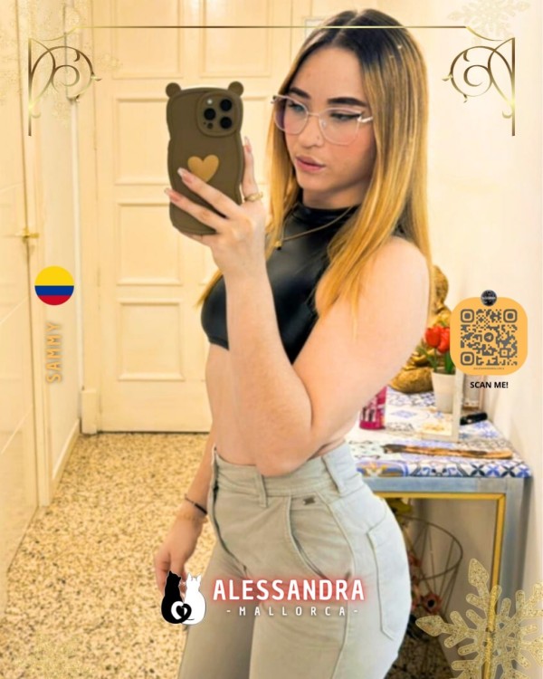 RUBIA CALIENTE, FIESTERA, ARDIENTE y JOVEN ESCORT DE MALLORCA. 24H DISPO.