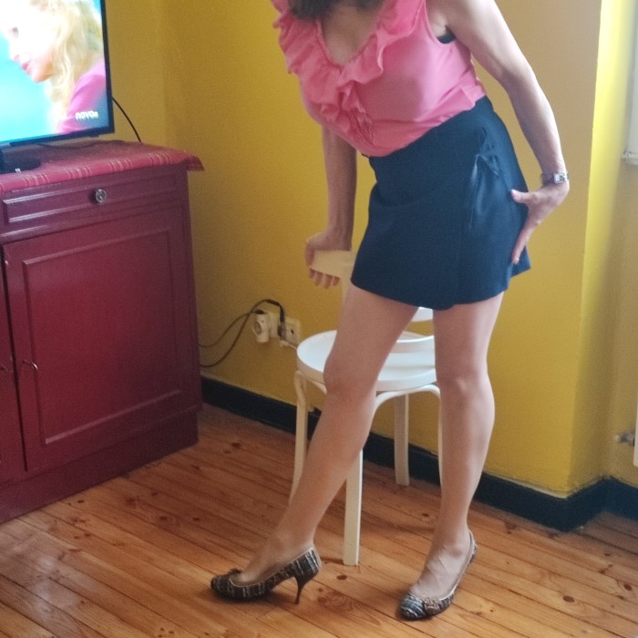 Españolita con ganas de un rico sexo