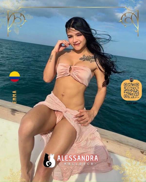 SENSUAL Y FIESTERA ESCORT EN MALLORCA, COLOMBIANA ARDIENTE.