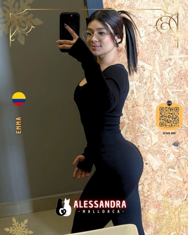 SENSUAL Y FIESTERA ESCORT EN MALLORCA, COLOMBIANA ARDIENTE.