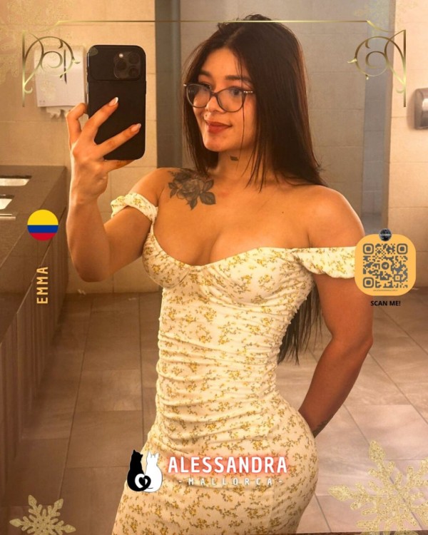 SENSUAL Y FIESTERA ESCORT EN MALLORCA, COLOMBIANA ARDIENTE.