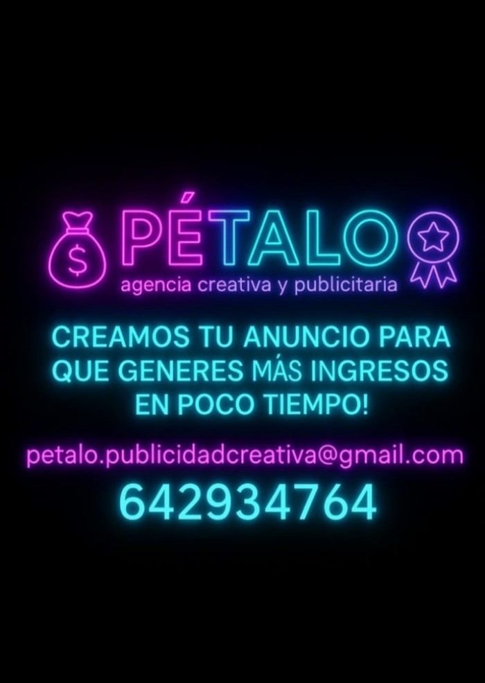 AGENCIA CREATIVA Y PUBLICITARIA PÉTALO 24HS