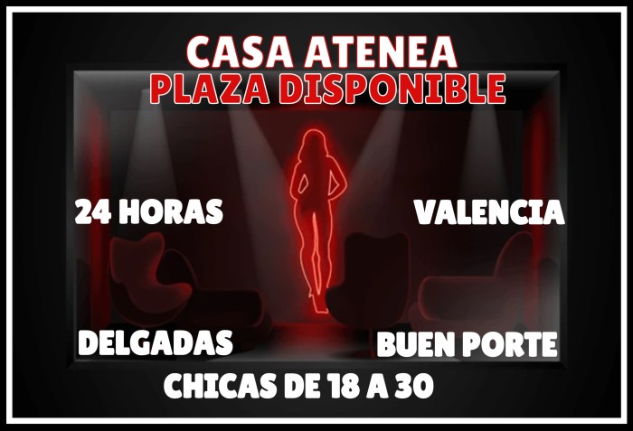 PLAZA DISPONIBLE PARA BELLAS ESCORT