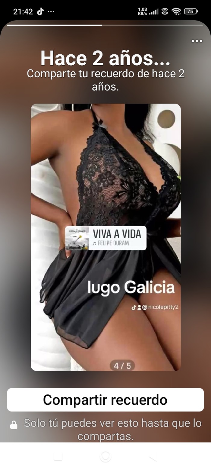 Trans brasileña estoy Lugo Galicia España zona un