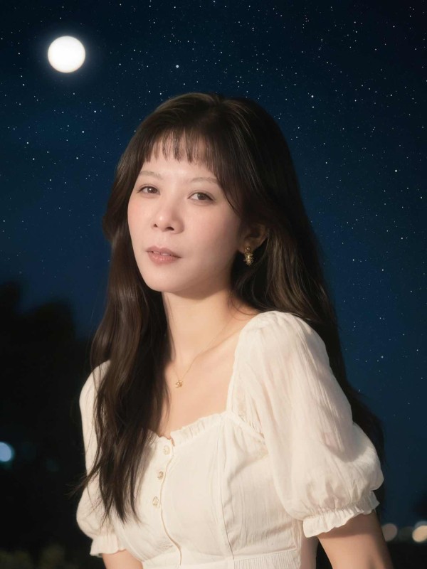 Chica asiatica oriental cariñosa japonesa