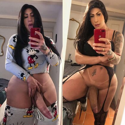 Transex. Paolla . Brasil Bello pollon 21 cm duro caliente