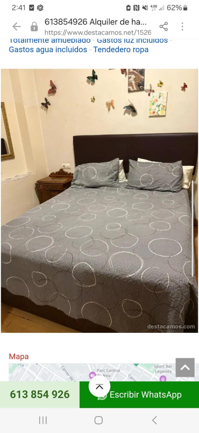 Alquiler de habitación solo para chicas