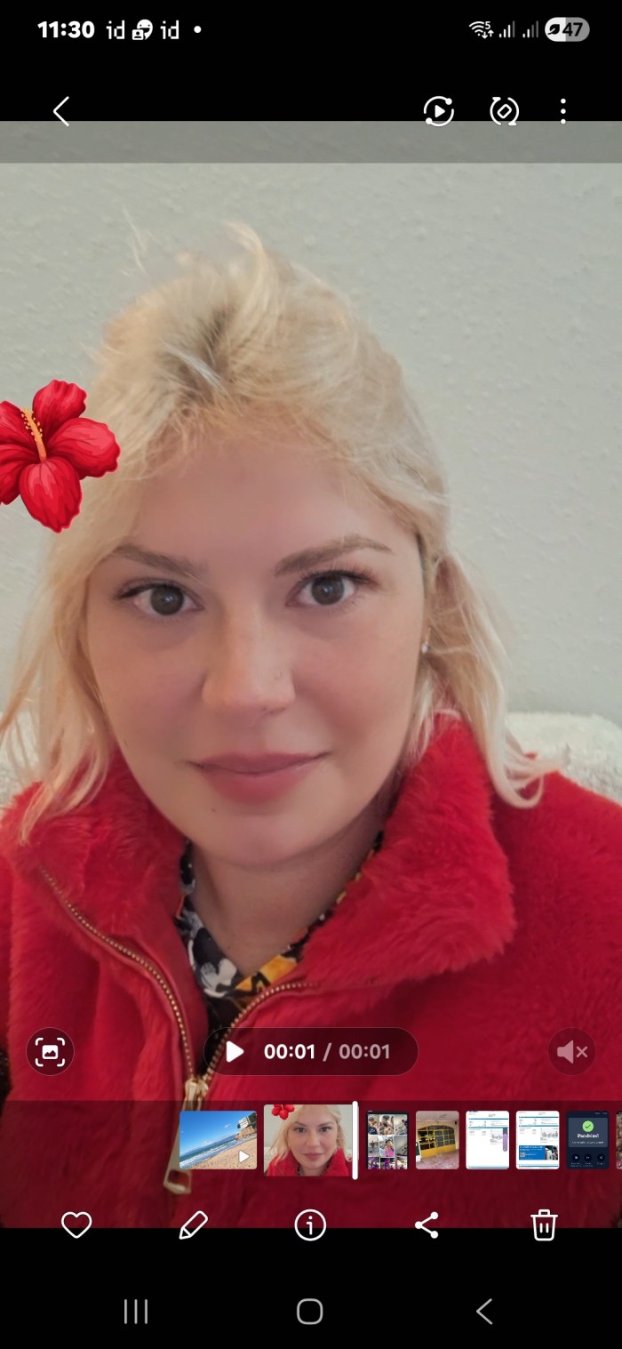 Salou rusa hermosa e dulce