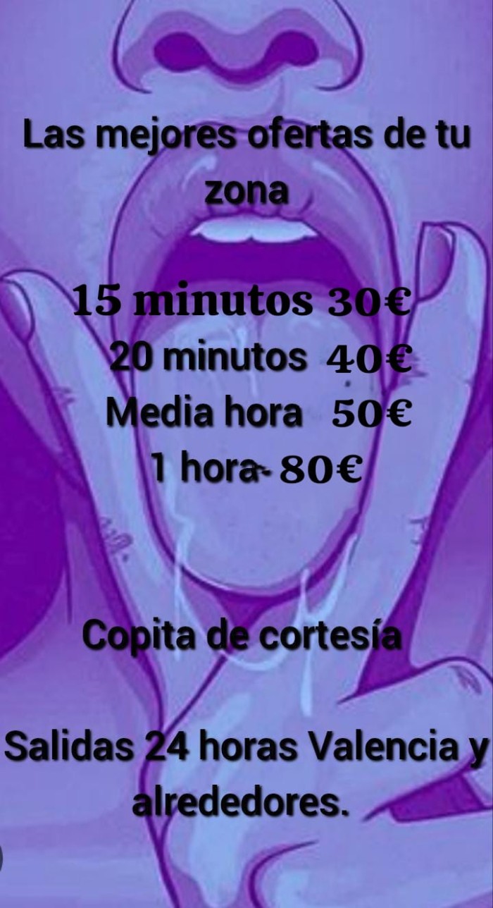 oferton solo por hoy 1hr/80€ 30mn/50€ 15mn/30€