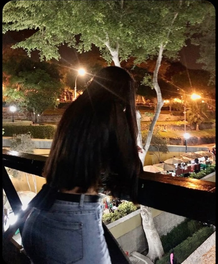 Joven colombiana recién llegada