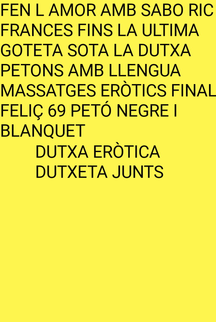 CATALANA MADURETA I DISCRETA — MASSATGES INTENSOS