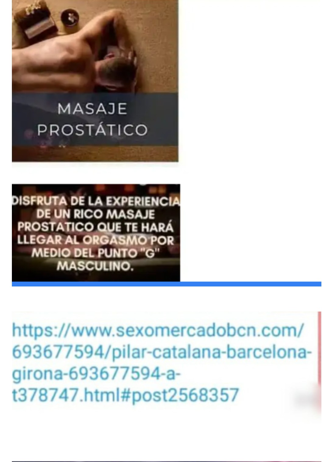 MADURETA CATALANA EXQUISIDA — MASSATGES INTENSOS I