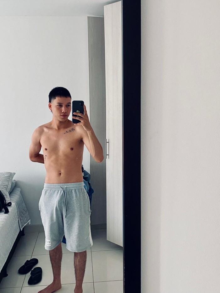 Joven colombiano en la ciudad