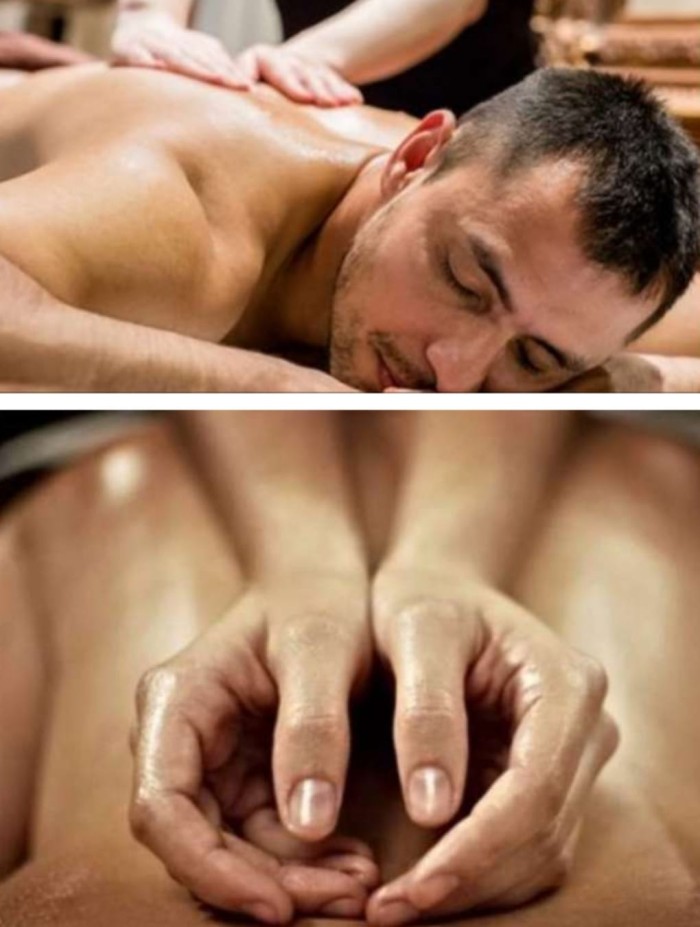 DESCANSA LA CABEZA CUERPO Y ALMA EN MIS MÁGICA MANOS