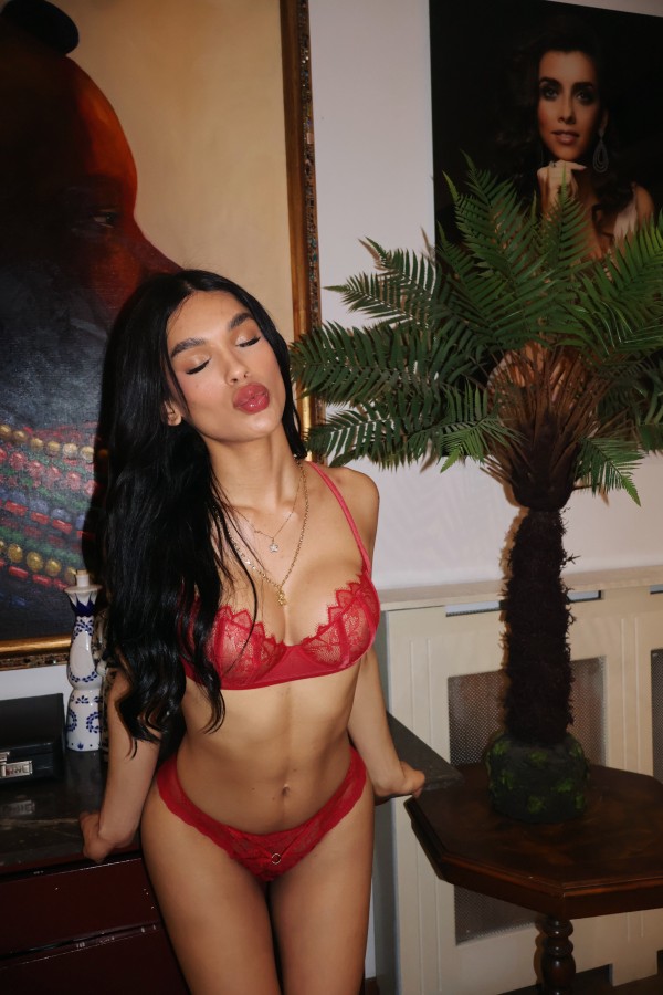 Sexy trans femenina disponible Madrid piso privado