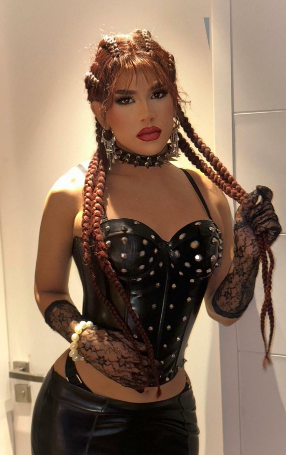 TRANS VENEZOLANA MORBOSA Y MUY PLACENTERA EN SANTA CRUZ