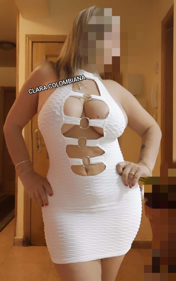 Diosa del sexo clara colombiana madurita rubia