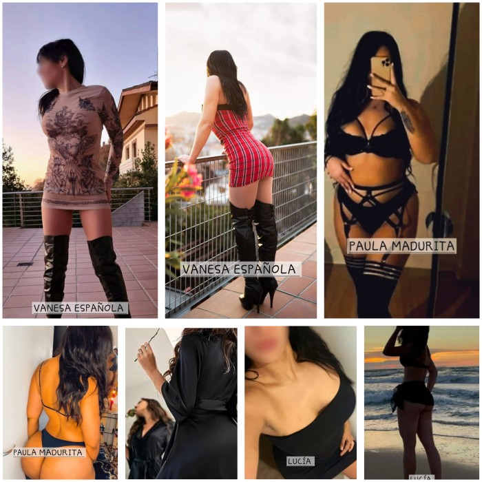 4 amigas en centro de Santiago , gallegas y brasil