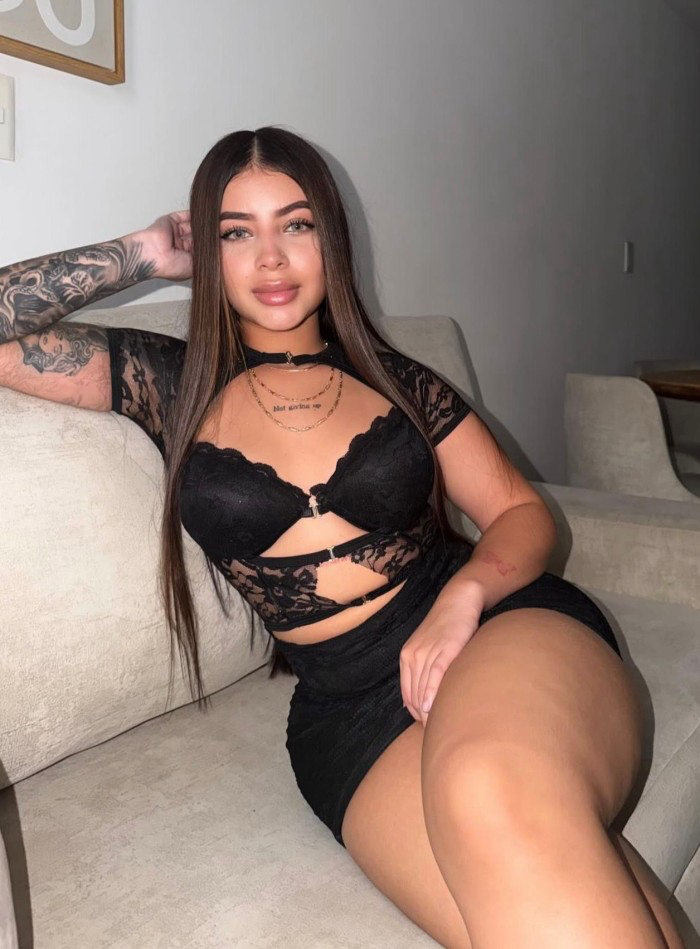 Colombiana super clase primera vez en Santiago
