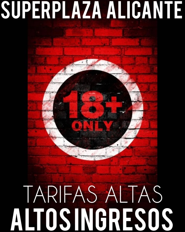 SUPERPLAZA TOP. MUCHOS INGRESOS ALICANTE CENTRO, REQUISITO BUENA IMAGEN