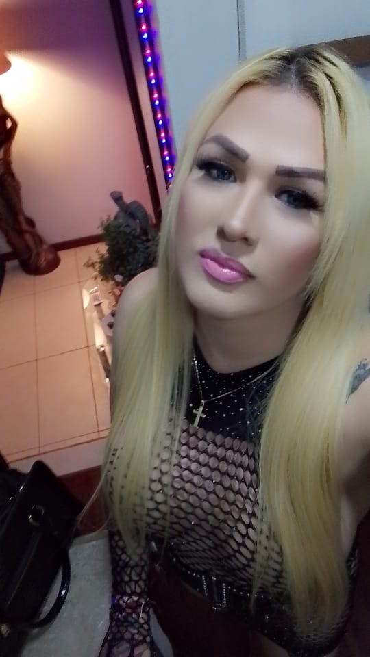 RUBIA EXPLOSIVA TRANS COLOMBIANA PRECIOSA NOVEDAD