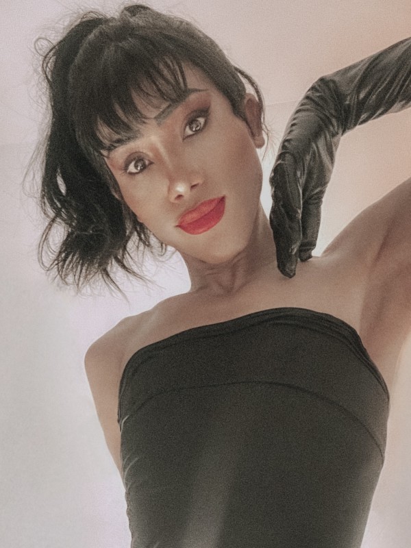 Trans Fiestera en Fuenlabrada, 24hrs entregada complaciente mamada salivada