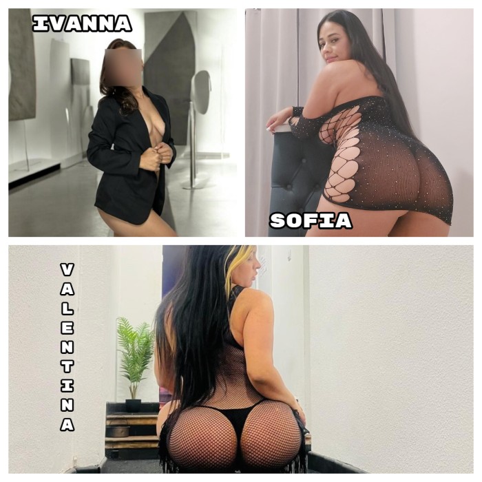 3 COÑOS MOJADOS DESEAN UNA RICA POLLA