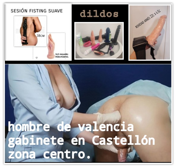 Especiales en lingam próstata y fisting. Gabinete en Castellón.