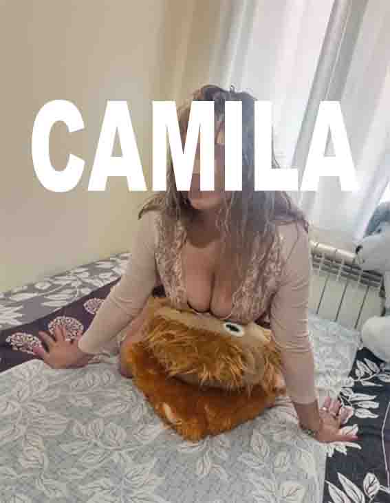 Camila recien llegada, con muchas ganas…