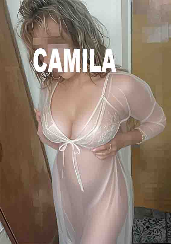 Camila recien llegada, con muchas ganas…