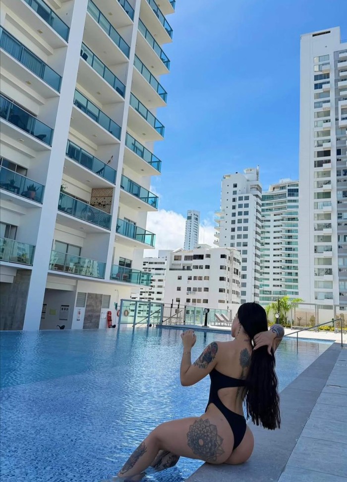 Colombiana de lujo, lista para disfrutar