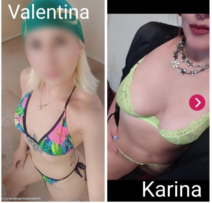 VALENTINA Y KARINA RUBIA Y MORENA NOVEDAD 24H