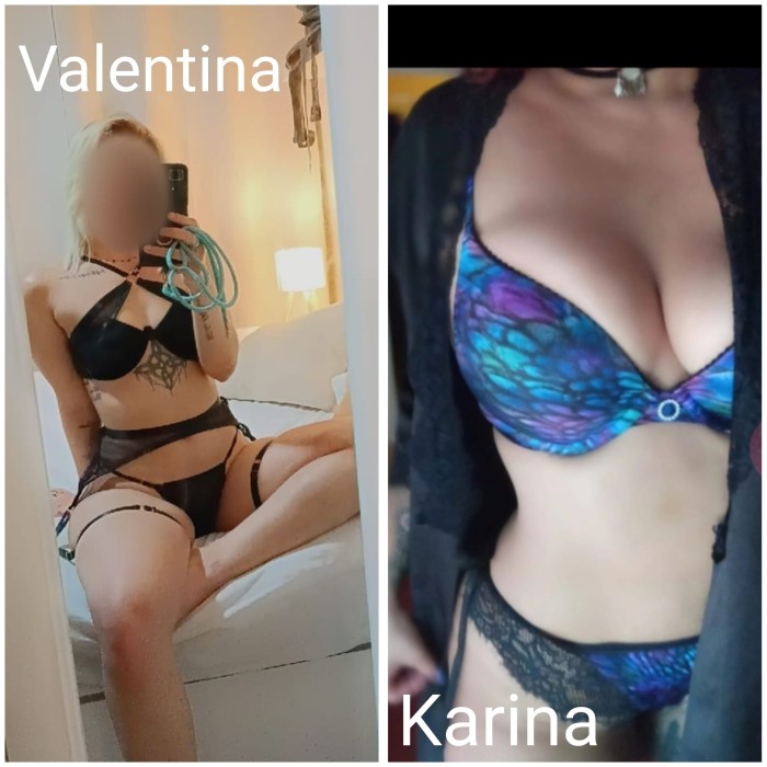 VALENTINA Y KARINA RUBIA Y MORENA NOVEDAD 24H