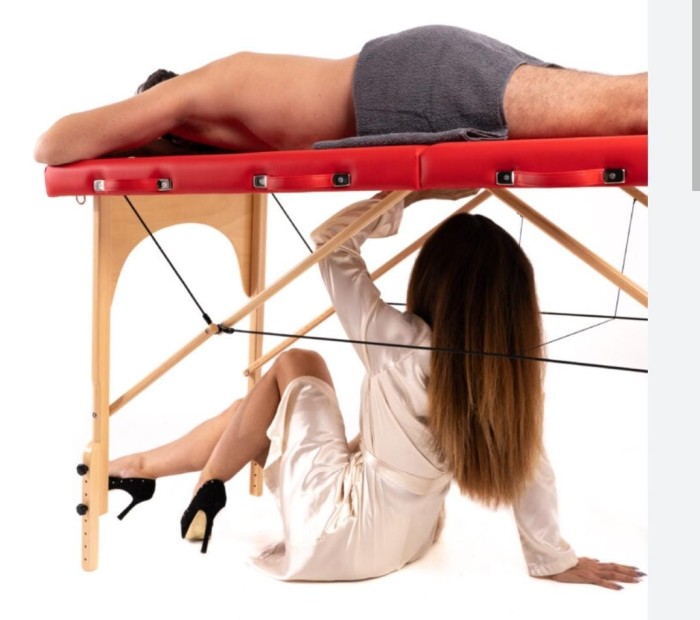 Oviedo masajes x  terapéuticos camilla ordeñadora