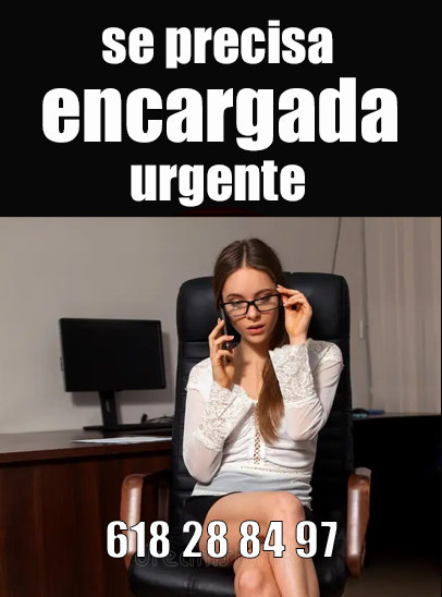SE NECESITA ENCARGADA