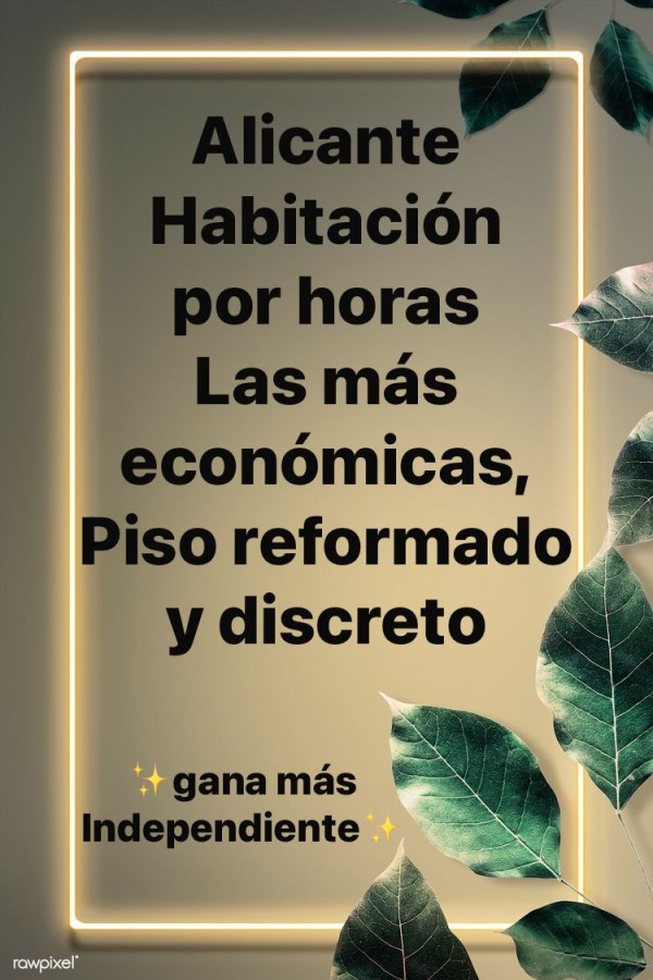 Se alquila habitacion por horas