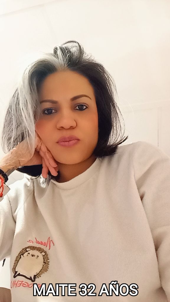 Maite 32 años alegre caribeña recién llegada de Barcelona