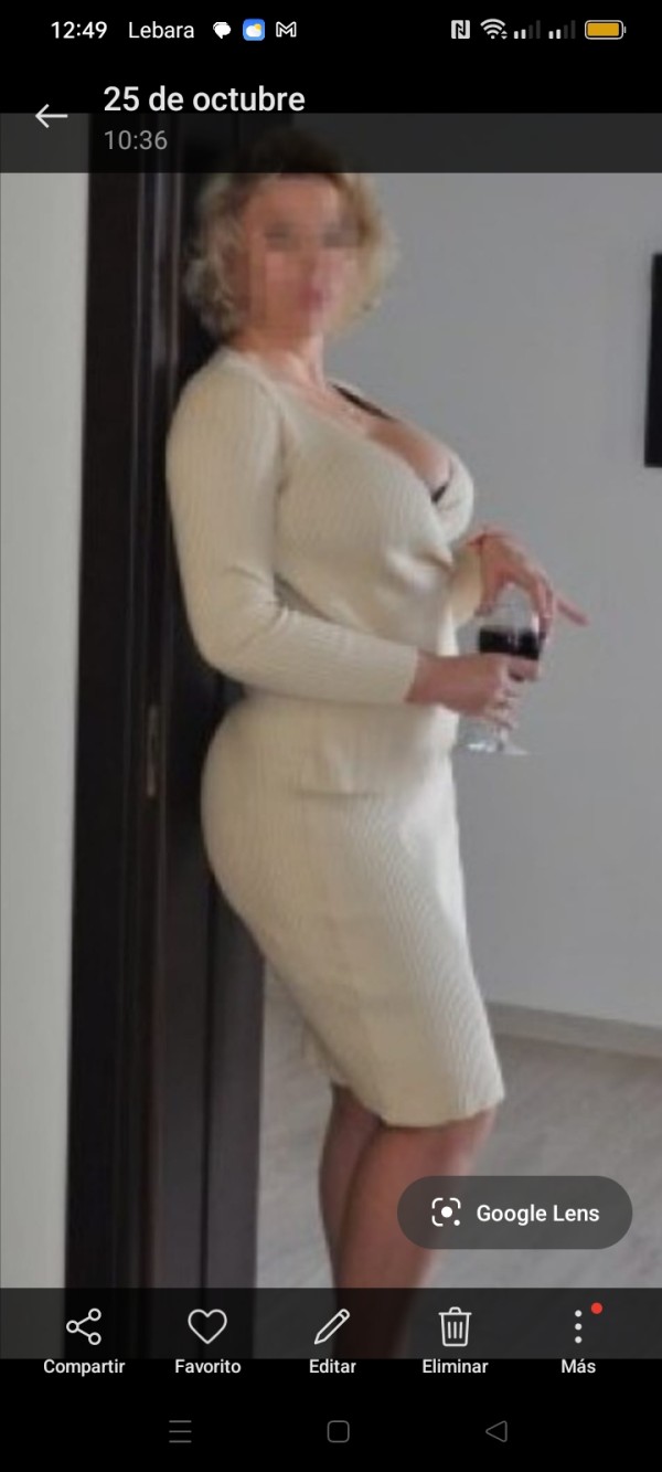 Solo salída a domicilio y hotel Ana española sexy complaciente y fiestera