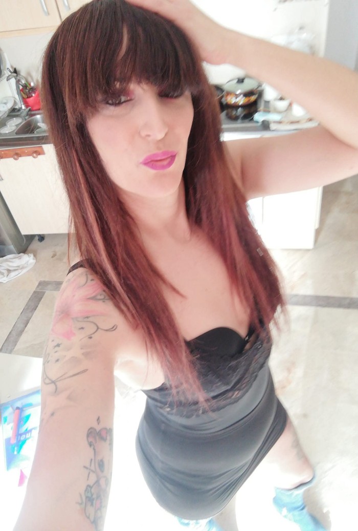 Trans com chochito apretado