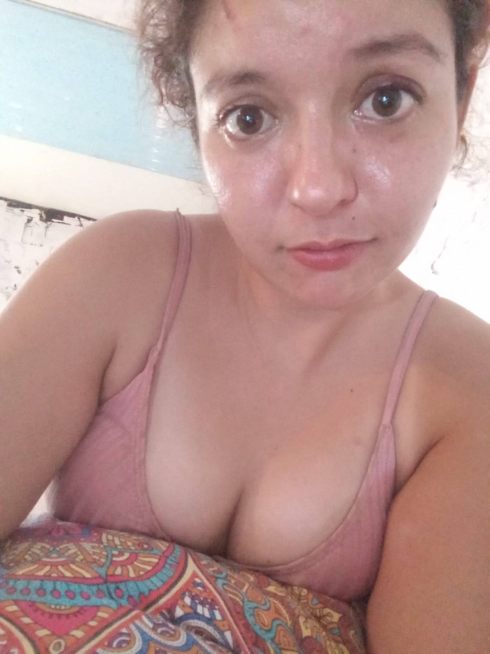 Española no profesional sin sitio muy caliente