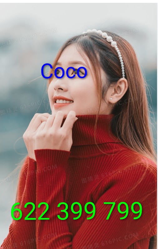 chica muy guapa trabaja bien