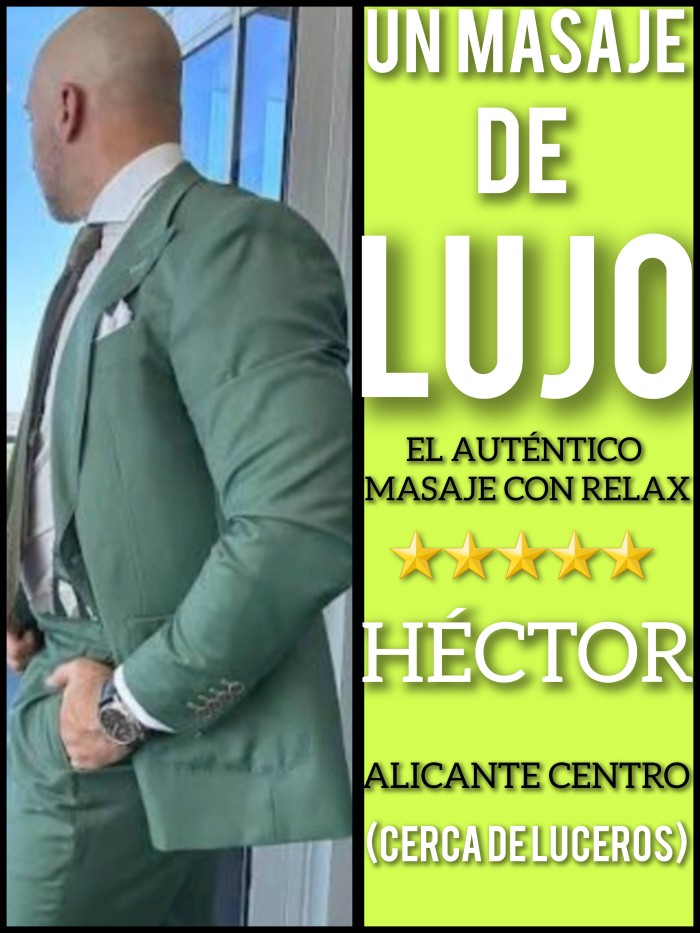 ESPAÑOL HÉCTOR MASAJISTA CON FINALFELIZ PARA CABALLEROS
