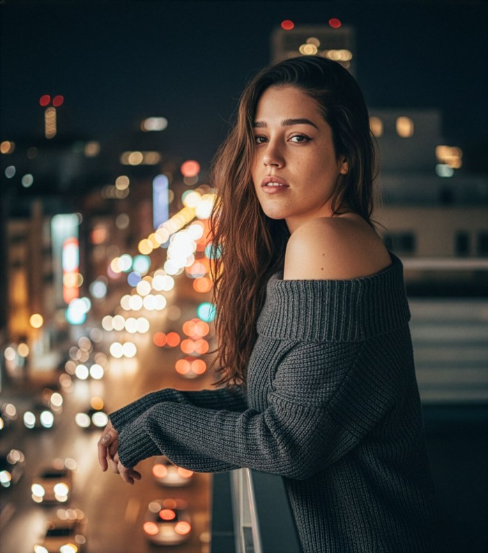 Sara jovencita encantadora trato de novia