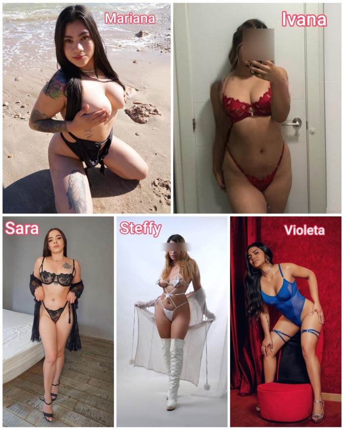 GUARRAS Y CACHONDAS PACK DE HORAS SALIDAS Y MAS