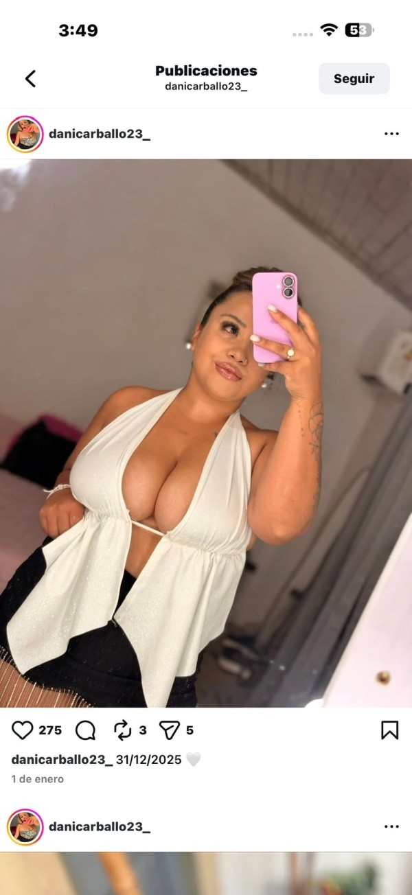 Eliana MORBOSA CON MUCHA GANAS