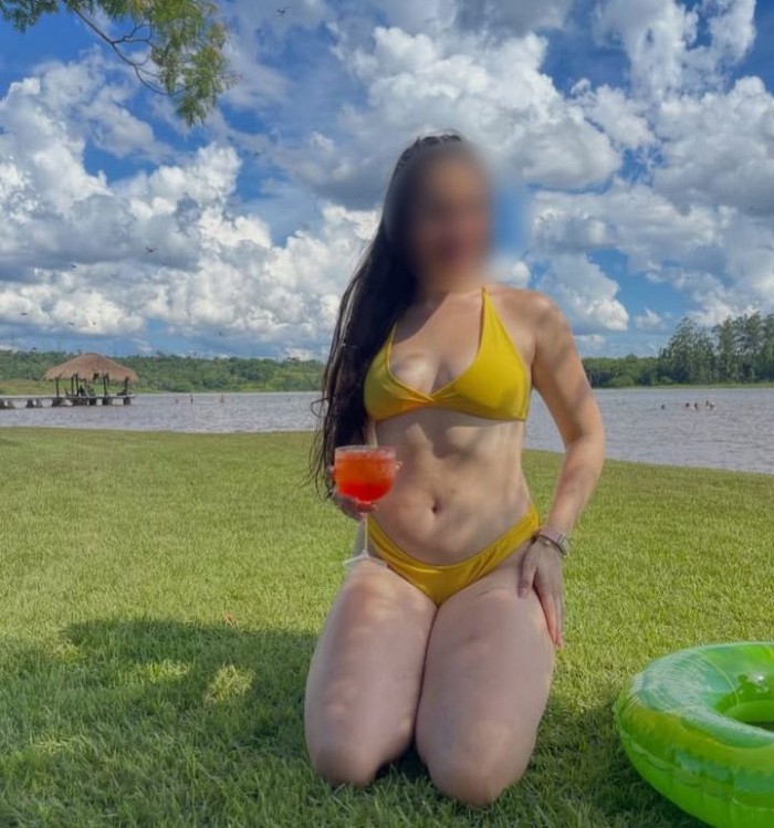 Jovencita brasileña en Santander