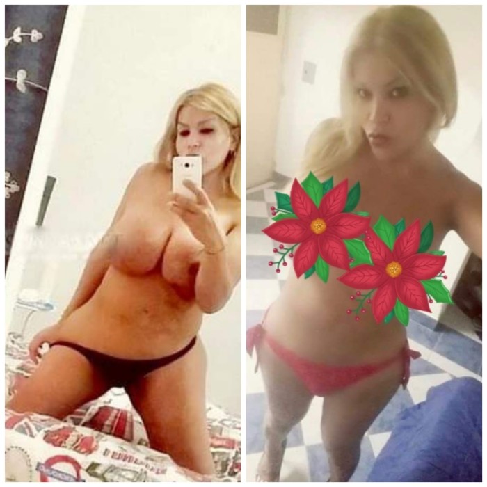 trans rubia tetona fiestera lechera