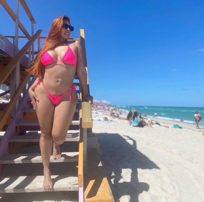 Colombiana traviesa.