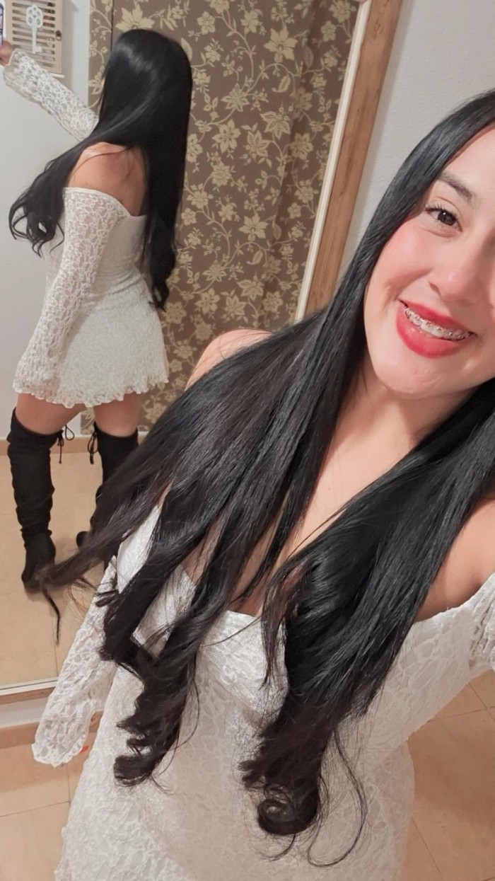 MORBOSA CHICA REAL EN EL CENTRO DE LA CIUDAD