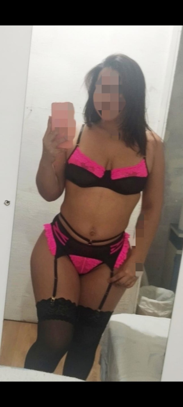 Novedad linda colombiana blanquita complaciente